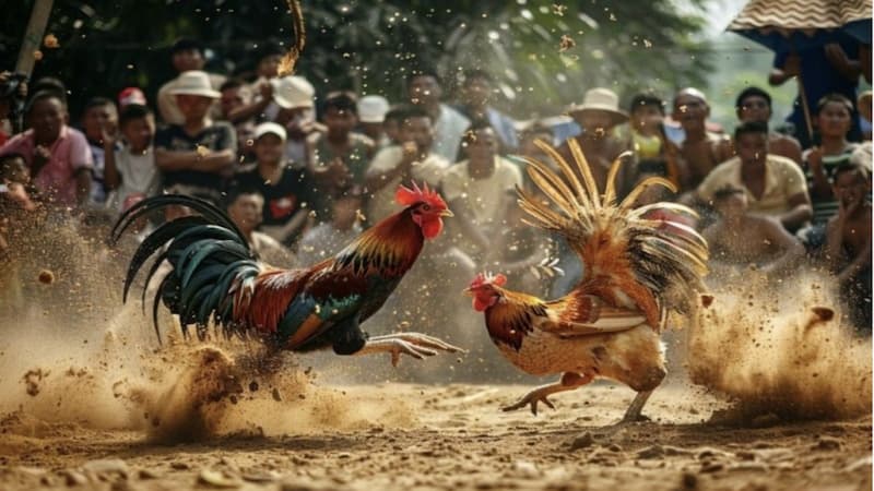 Hình thức cá cược chọi gà Thomo